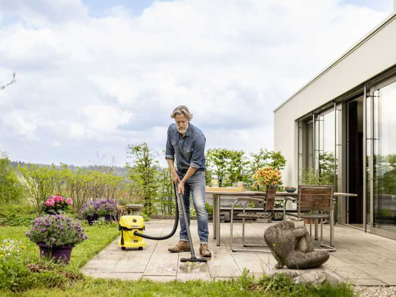 Karcher WD 2-18 - Bidone aspiratutto - Fusto 12 l - 18 V - 2,5 Ah