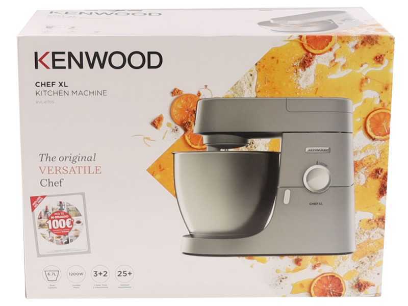 Kenwood Chef KVL4170S - Impastatrice planetaria multifunzione