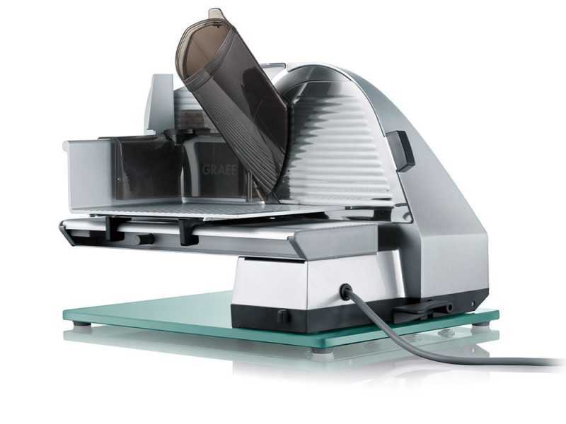Graef Master M80 Silver - Affettatrice a sbalzo con lama da 170 mm