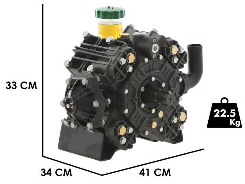 Udor Delta 100 ts 2c - Pompa per irrorazione a trattore - Alta pressione