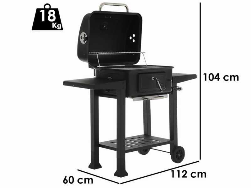 RoyalFood CB 2450 - Barbecue a carbone