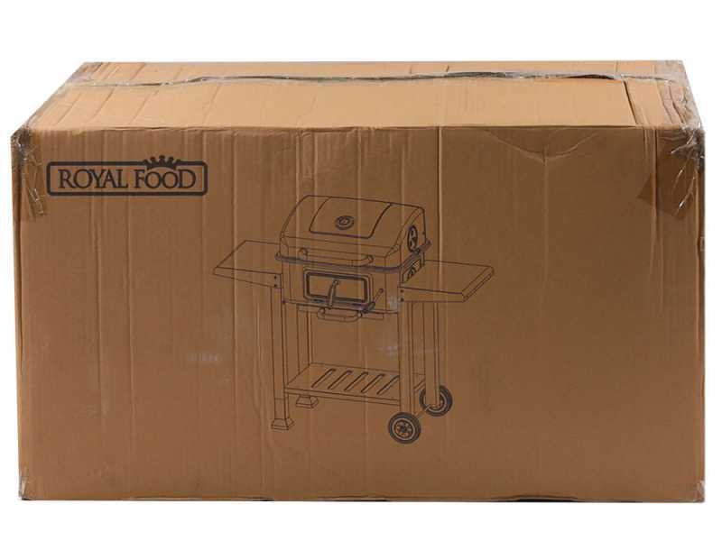 RoyalFood CB 2450 - Barbecue a carbone