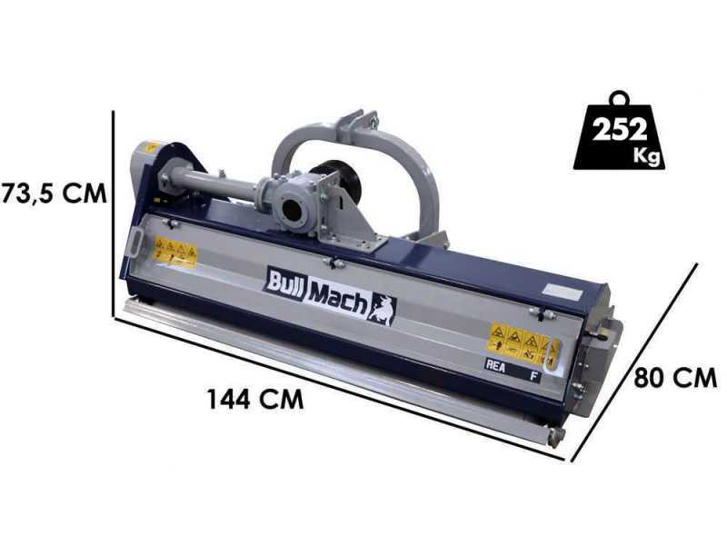 BullMach Rea 125 F - Trinciaerba per trattore - Serie media