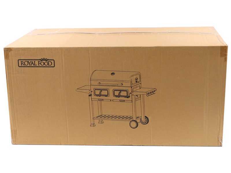 RoyalFood CB 3500 XL - Barbecue a carbone MAXI formato