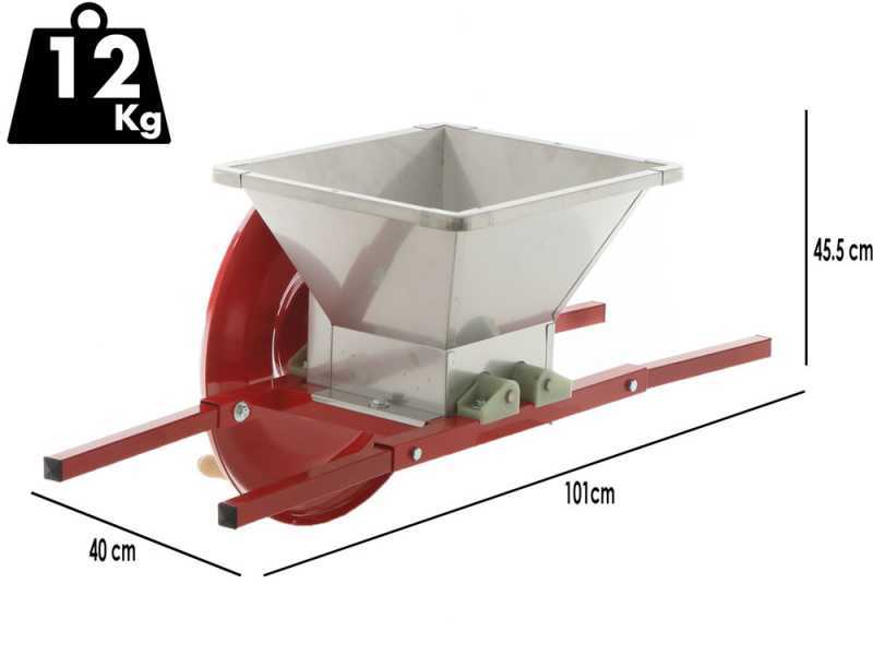 Baesso Baby Mod. 100 - Pigiafrutta a barella manuale