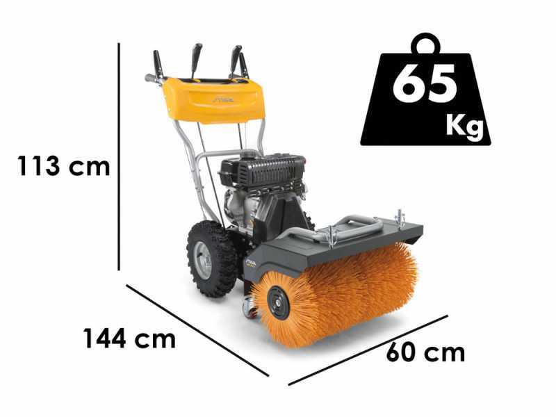 Stiga SWS 600 G - Motopazzatrice a scoppio - Pala da neve - Box di raccolta