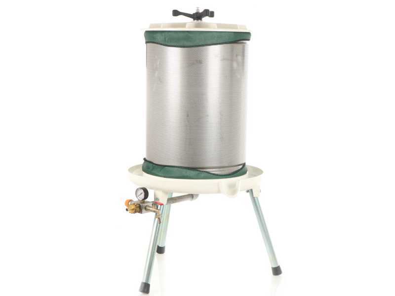 Enotecnica Pillan Garda - Idropressa per frutta 80 L - Vasca in INOX