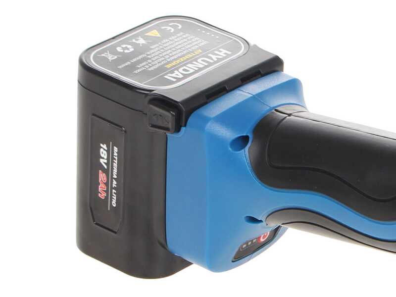 Forbice Da Potatura Elettrica HYUNDAI - 2 Batterie 18V 2Ah, Taglio Fino A 25mm, Motore 100W, Perfetta Per Giardinaggio - Foto 3