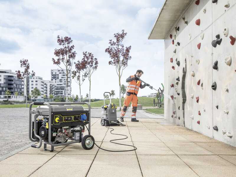 Karcher Pro PGG 6/1 - Generatore di corrente carrellato 5.5 kW - Continua 5 kW monofase