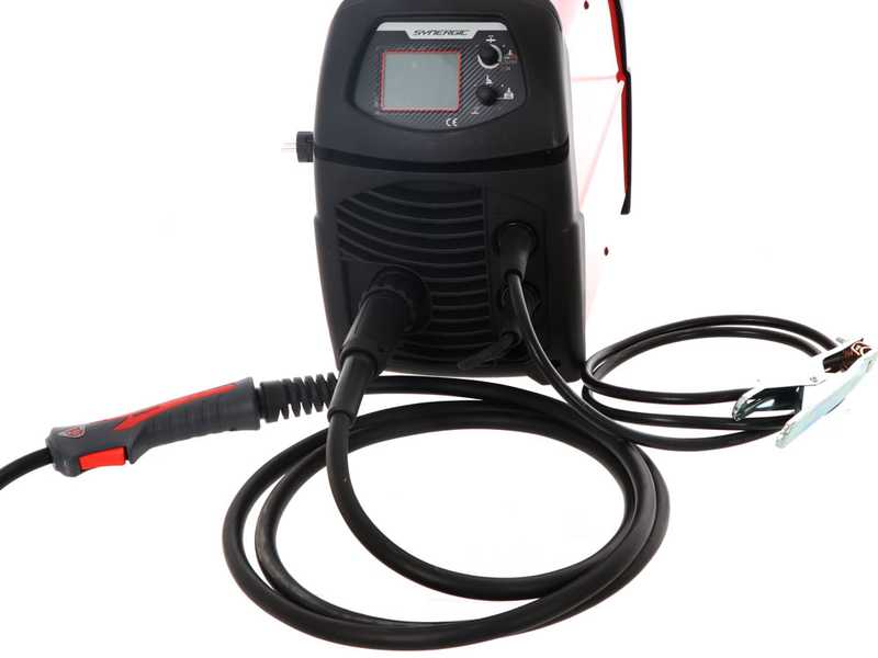 Telwin Technomig 210 Dual Synergic - Saldatrice Inverter Multiprocesso (MIG-MAG/FLUX/BRAZING/MMA/TIG LIFT), con display LCD - GAS/NO GAS