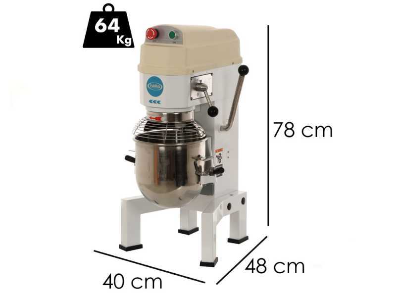 Fama Baker PA 10 - Impastatrice planetaria industriale - 3 utensili