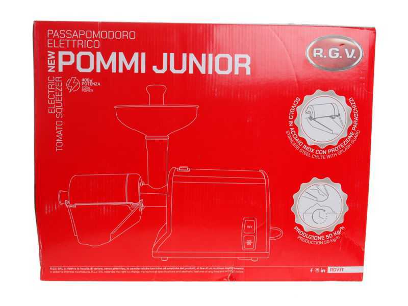 R.G.V. New Pommi Junior - Passapomodoro con motore elettrico 400 W - 220 V