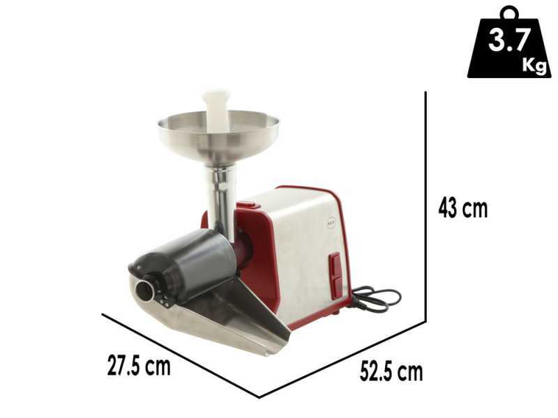R.G.V. New Pommi Junior - Passapomodoro con motore elettrico 400 W - 220 V