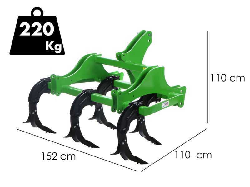 Seven Italy RT5_Compak - Ripuntatore a 5 Elementi 150 cm