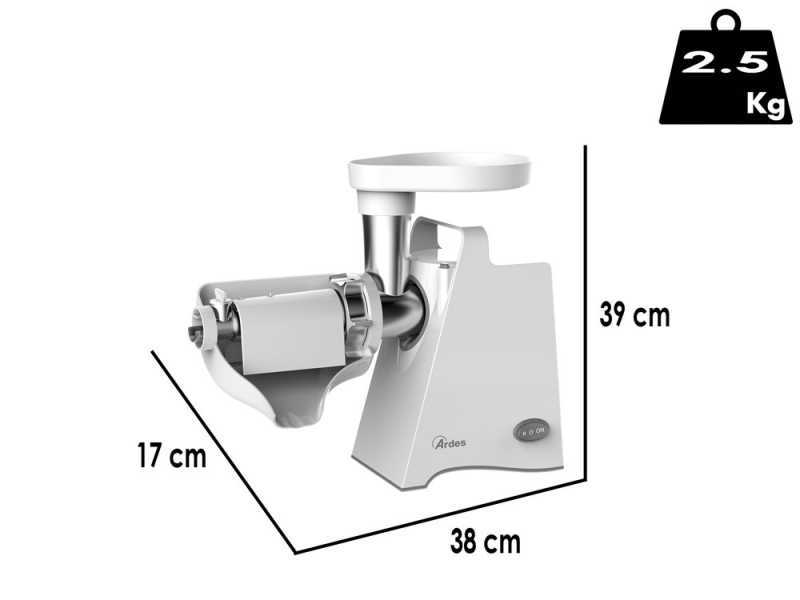 Ardes Passito - Passapomodoro multifunzione - Tritacarne