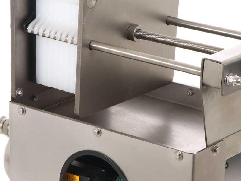 Grifo Professional Inox 10 - Filtro a cartoni per vino carrellato - Pompa in INOX