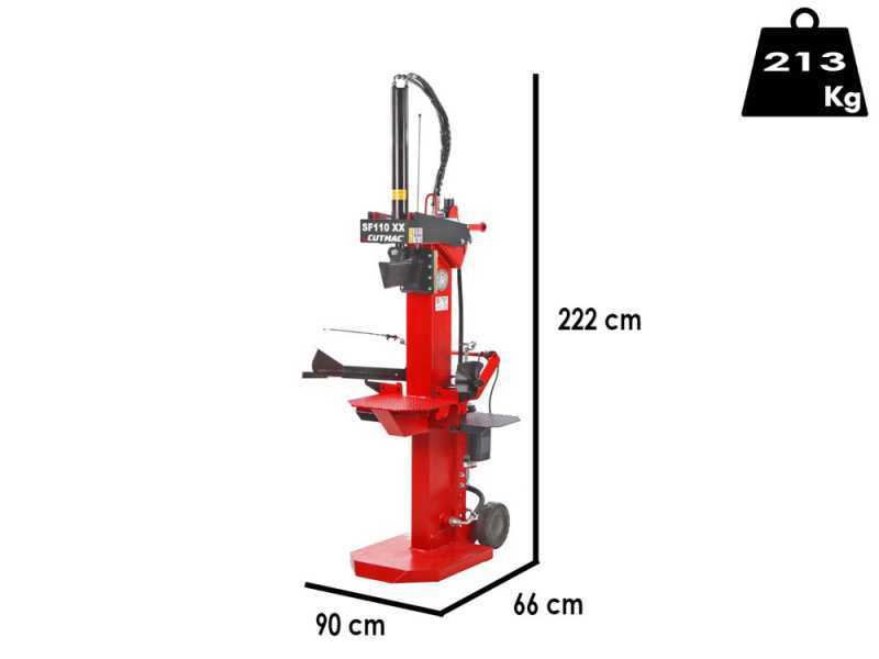 Docma SF110 Rapid 220 XX - Spaccalegna elettrico - Verticale