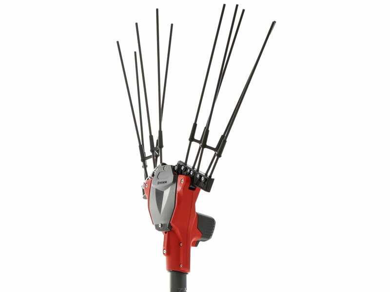 Aima Duetto Performance - Abbacchiatore elettrico 235 cm a batteria tipo auto con cavo in dotazione - Asta fissa in carbonio