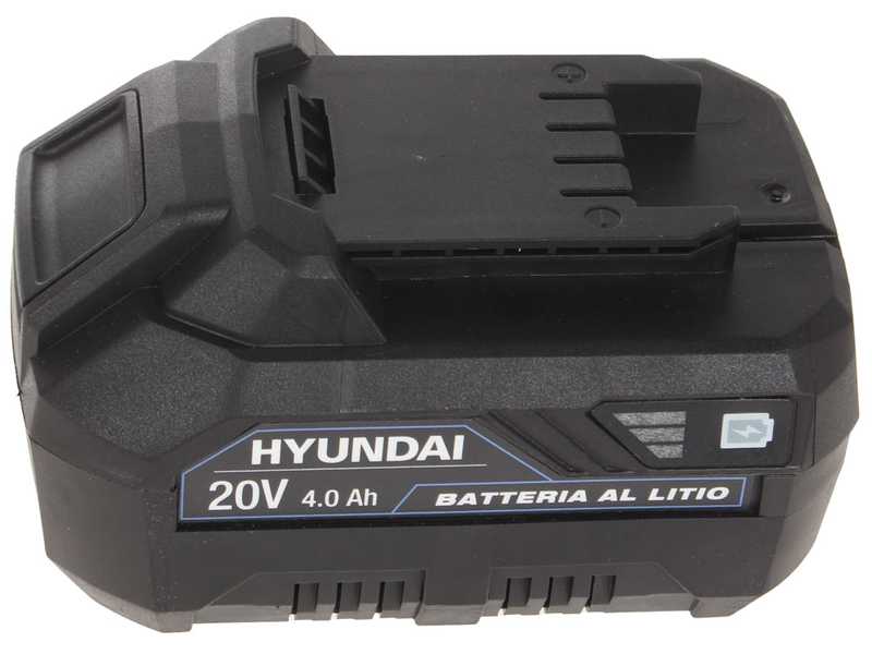 Hyundai LCGC777-3 - Elettrosega a batteria 2 x 20V 4Ah - Lama da 35cm