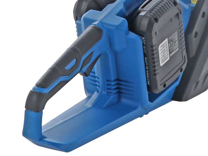 Hyundai LCGC777-3 - Elettrosega a batteria 2 x 20V 4Ah - Lama da 35cm