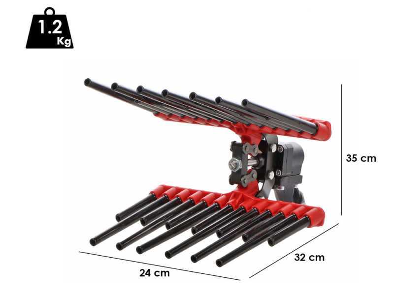 Ferroni Red Line 26 - Abbacchiatore Pneumatico - scuotolive - 6-8 bar - 1300 battiti al minuto