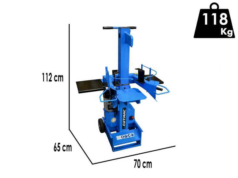 Docma SVG700 220 PLUS - Spaccalegna elettrico - Verticale