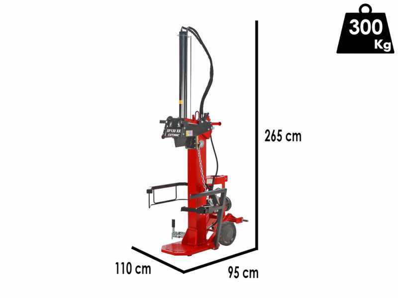 Docma SF130 PTO XX - Spaccalegna a trattore - Verticale