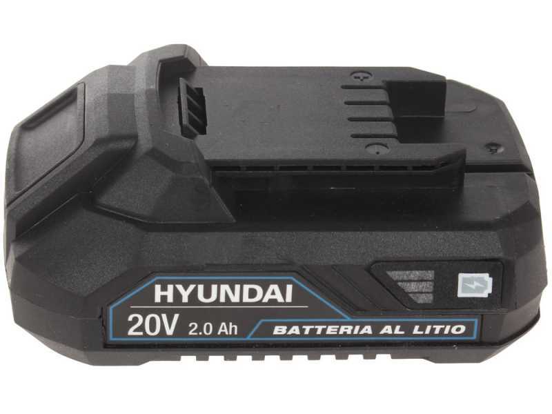 Hyundai ZE33-D40 - Tagliaerba a batteria - 2x20V/2Ah - Taglio 33 cm