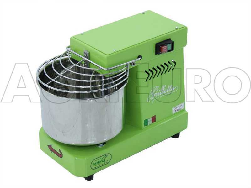 Famag Grilletta IM 5/230 1 Velocit&agrave; Color Verde - Impastatrice a spirale 5 Kg