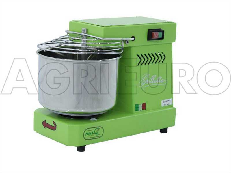 Famag Grilletta IM 5/230 1 Velocit&agrave; Color Verde - Impastatrice a spirale 5 Kg