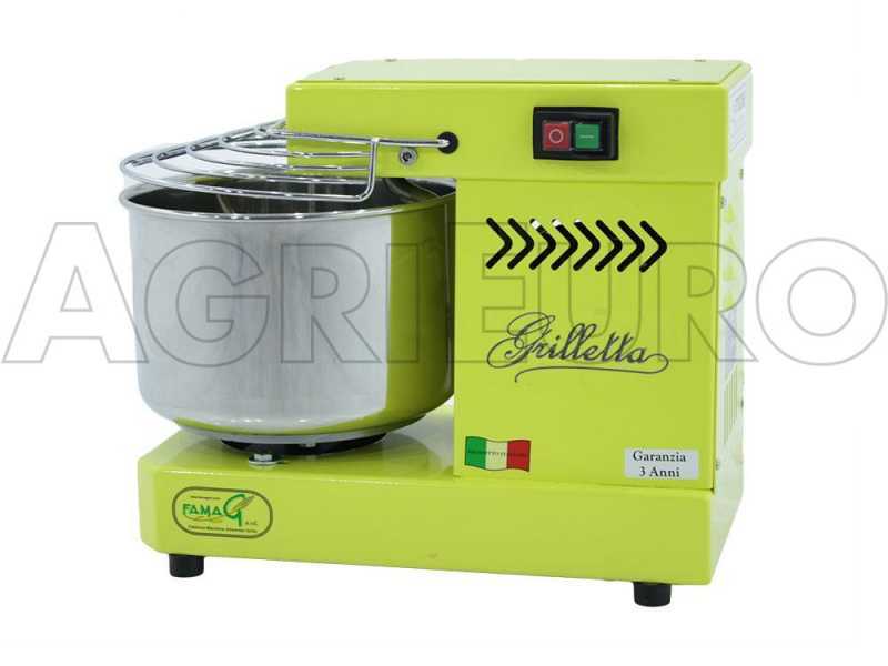 Famag Grilletta IM 5/230 1 Velocit&agrave; Color Giallo - Impastatrice a spirale 5 Kg