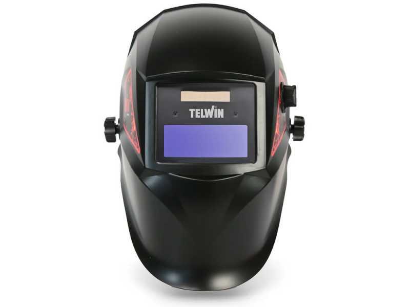 Telwin Tribe 9-13 - Maschera professionale automatica a casco per saldatura MMA, TIG, MIG