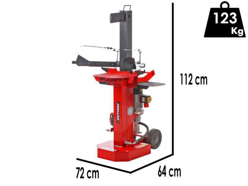 Docma SF80 Rapid 380/4 XX - Spaccalegna elettrico - Verticale - 400V