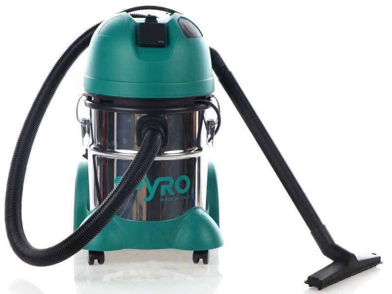 Spyro Wet &amp; Dry 30 INOX Plus- Aspiratore solidi liquidi - Capacit&agrave; 30 lt - 1200W