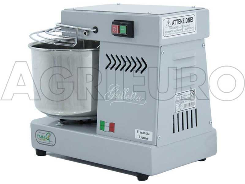 Famag Grilletta IM 5/230 1 Velocit&agrave; Color Silver - Impastatrice a spirale 5 Kg