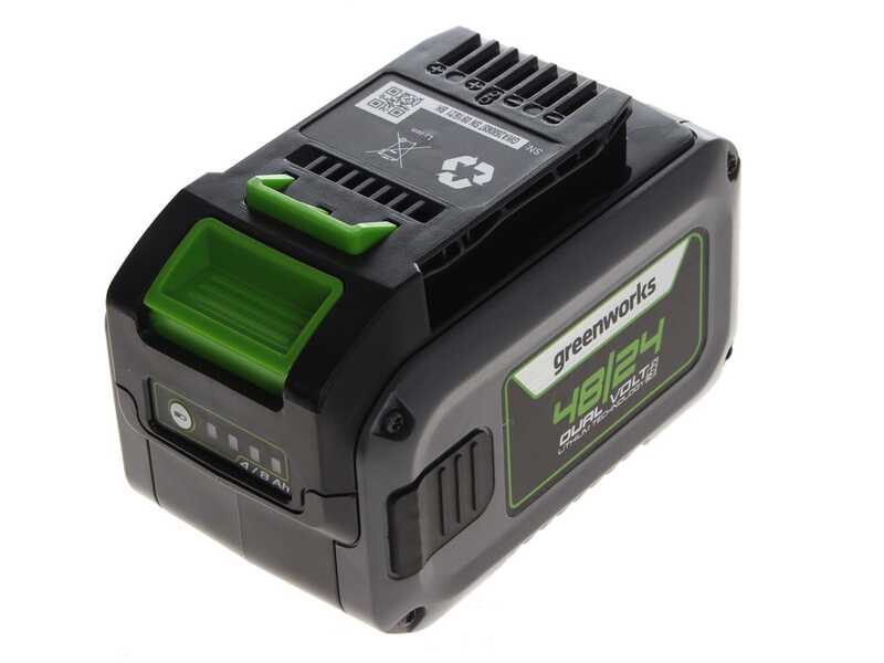 Batteria al litio Greenworks 48/24V 4/8Ah - Nuova versione