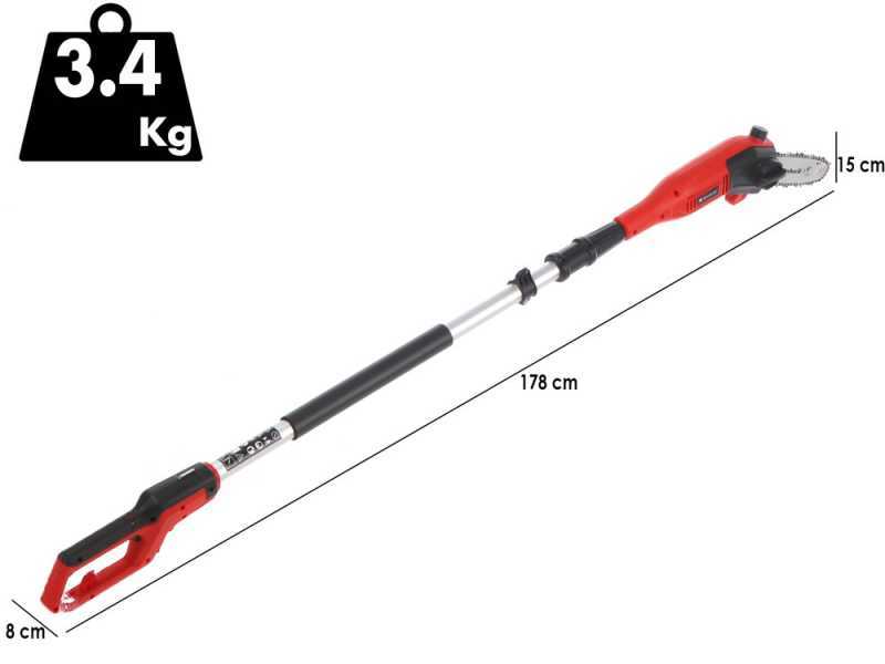 Einhell GC-EC 7520 T - Potatore elettrico su asta telescopica - Lama da 20cm