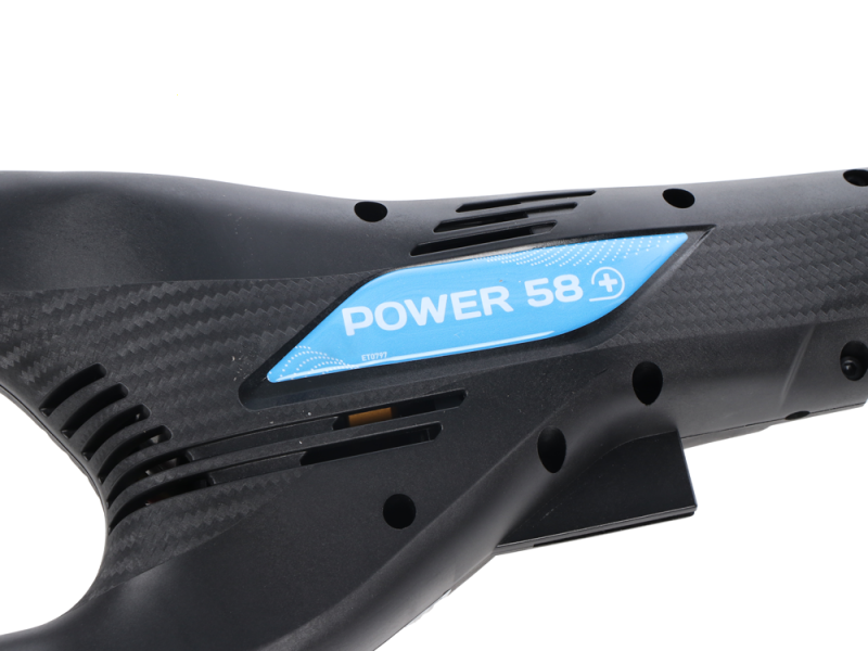 Campagnola Alice STAR 58 PLUS - Asta in carbonio da 185-270 cm - Abbacchiatore elettrico - Batteria a zaino inclusa