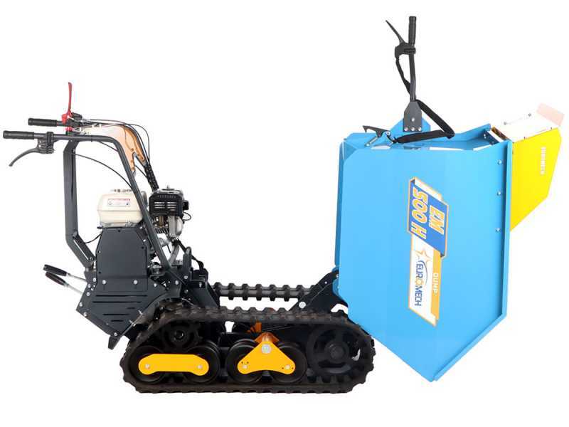 EuroMech EM500H-Dumper - Motocarriola cingolata cassone dumper 500Kg