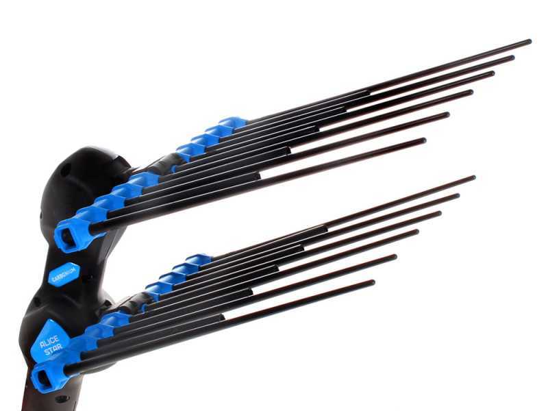 Campagnola Alice STAR ECO - Asta in alluminio da 150-220 cm - Abbacchiatore elettrico