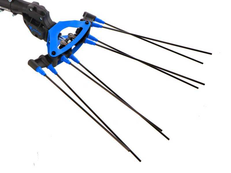 Campagnola Icarus V1 58 - Asta in carbonio da 185-270 cm - Abbacchiatore elettrico