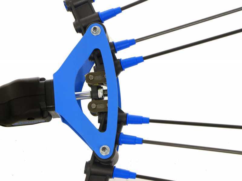 Campagnola Icarus V1 58 - Asta in alluminio da 185-270 cm - Abbacchiatore elettrico