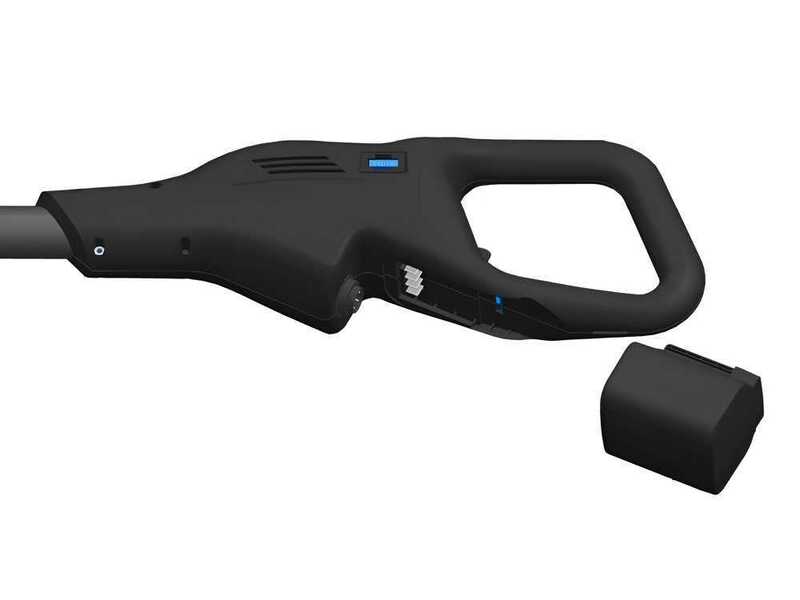 Campagnola Icarus V1 58 - Abbacchiatore elettrico a batteria tipo auto con cavo in dotazione - Asta telescopica in alluminio 150/220 cm