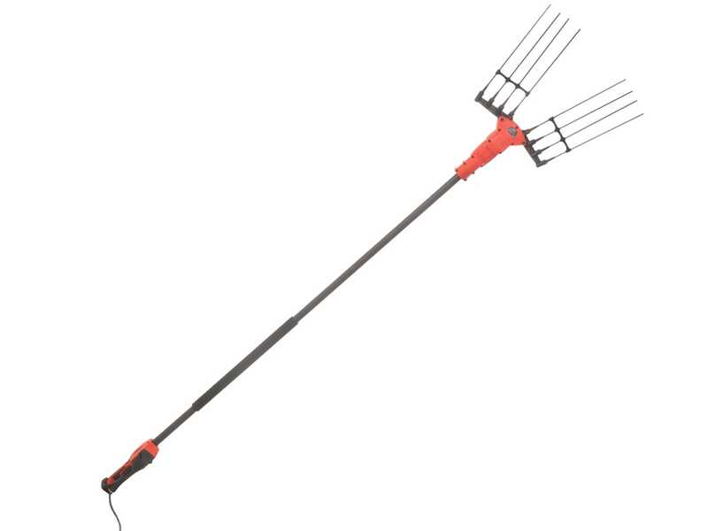 Blue Bird Olimpo 23-56 - Abbacchiatore a batteria - Batteria a zaino - Asta fissa 240 cm - 50.4V 18Ah