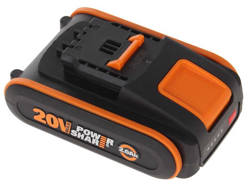 WORX WG384E - Elettrosega a batteria 2 x 20V 2Ah - Lama da 35cm