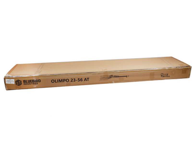 Blue Bird Olimpo 23-56 AT - Abbacchiatore a batteria - 21 V - Asta telescopica -  SENZA BATTERIE E CARICABATTERIE