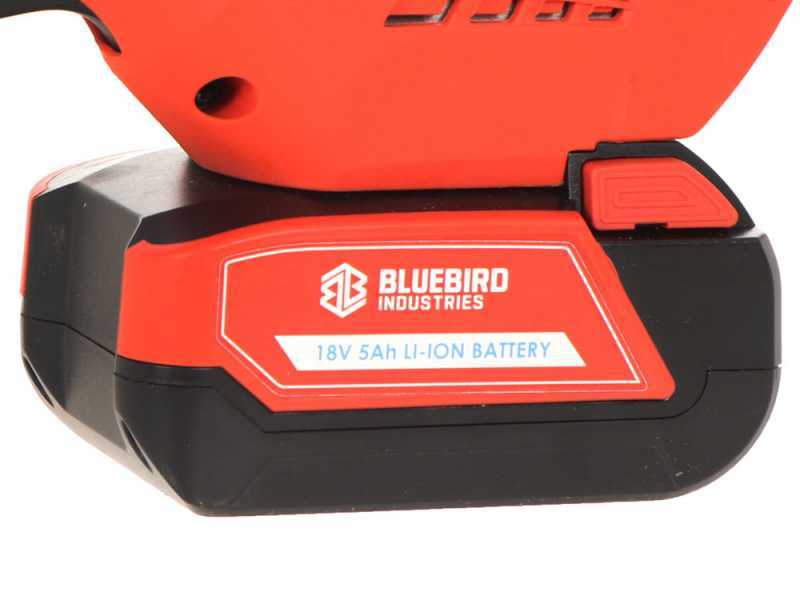 Blue Bird Olimpo 23-56 AT - Abbacchiatore a batteria - 21 V - Asta telescopica -  SENZA BATTERIE E CARICABATTERIE