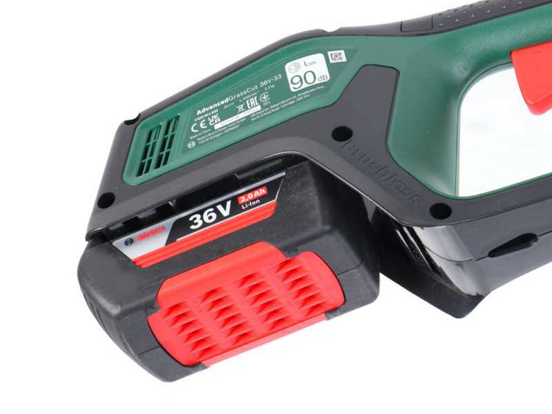 BOSCH AdvancedBrushCut 36V-23-750 - Decespugliatore a batteria - SENZA BATTERIA E CARICABATTERIA