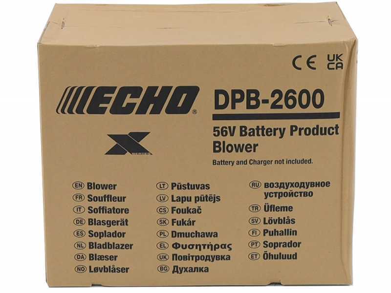 Echo E-Force DPB-2600 - Soffiatore a batteria - 5ah/56V