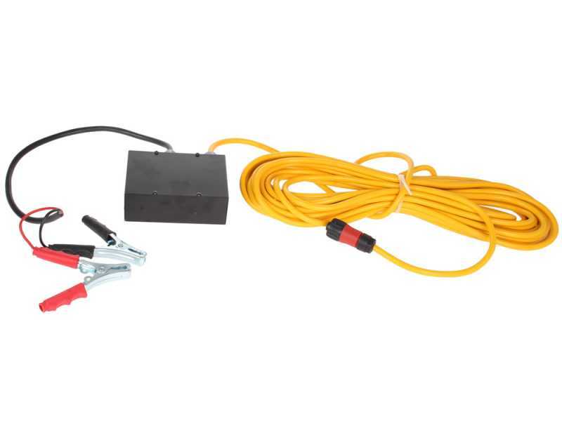 Lisam Swing 36V - Abbacchiatore Elettrico a batteria - Con 8 + 8 denti in carbonio - Asta Telescopica